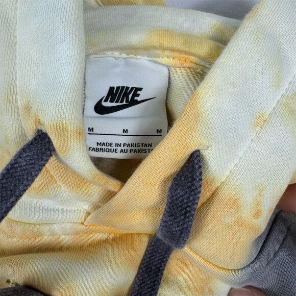 Nike Tie-Dye Pullover Hoodie Multicolor Men’s Size M Graphic Print - Picture 4 of 7